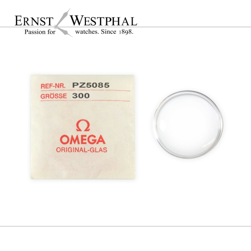 Plexiglas original OMEGA, acero PZ5085 para 135.018, 14722, 2592