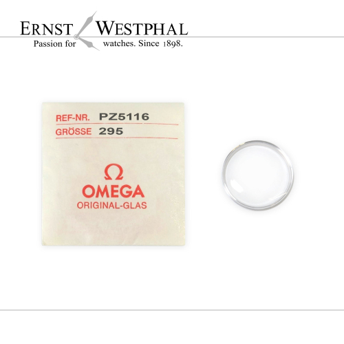 Plexiglas original OMEGA, acero PZ5116 para 535.0015, 565.0010, 566.0059