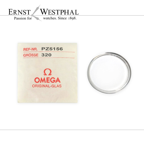 Original OMEGA Acrylglas, Stahl PZ5156 für 166.053, 166.0898, 366.0464