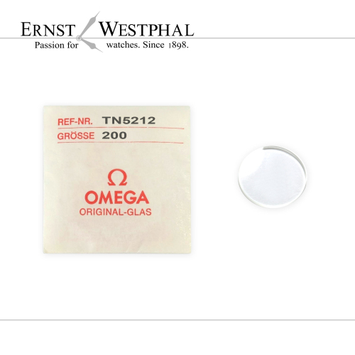 Verre minéral dorigine OMEGA TN5212 pour 566.0053, 566.0054, 566.0055, 766.0804
