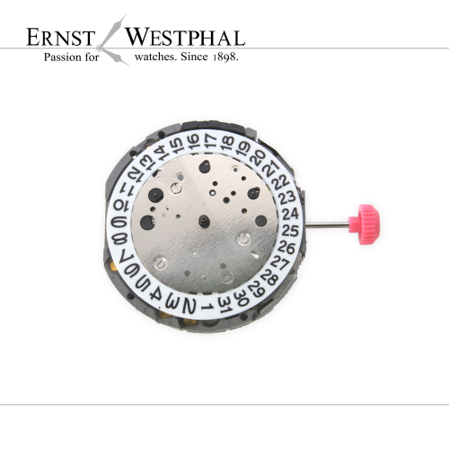 Miyota JS05 Quartz Movement 12 1/2 H1.25 3 Eyes, SC CHR 24H