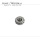 Couronne dorigine Omega 4,5 x 2,5 mm, acier