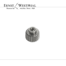 Original Omega Krone 3,5 x 2,40 mm, Stahl - 22014ST
