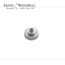Original Omega crown 4.20 x 1.50 mm, yellow - 22026NA