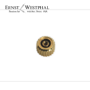 Original Omega crown 3.70 x 2.70 mm, yellow - 42050NA