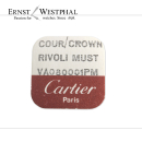 Corona originale CARTIER giallo / blu VA080001PM