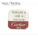 Eslabón CARTIER original 6 bicolor - 10372816 para Santos