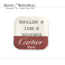 Eslabón final CARTIER original 0 bicolor - 10362810 para Santos