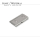 Original CARTIER link 6 steel - 13.76 mm for Santos