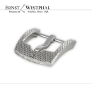 Boucle ardillon ZENITH texturée motif diamant...