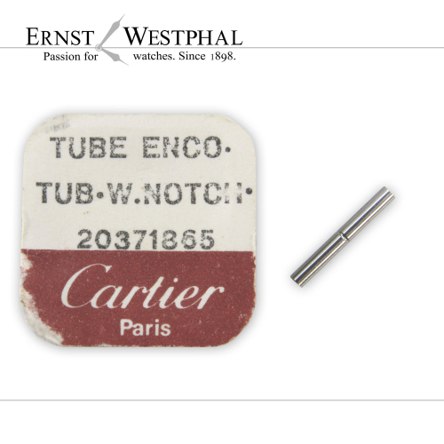 Original CARTIER notched strap tube for metal bracelets 11.90 mm 20371865