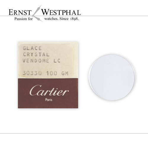 Cristal de recambio original CARTIER 30330 100 GM para Vendome LC