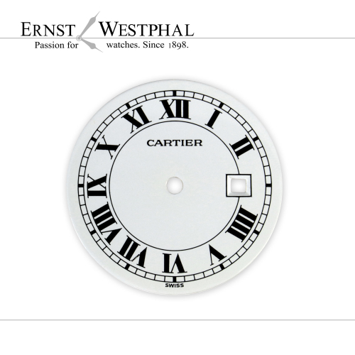 Esfera CARTIER Santos original 636 10370 312 RDE GM, redonda 23 mm