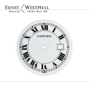 Original CARTIER Santos Zifferblatt 636 10370 312 RDE GM,...
