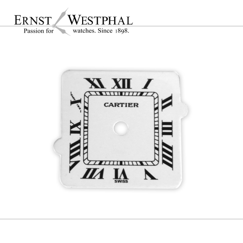 Original CARTIER Santos Zifferblatt 20361 PM, quadratisch 14,72 mm x 14,72 mm