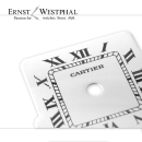 Original CARTIER Santos Zifferblatt 20361 PM, quadratisch 14,72 mm x 14,72 mm
