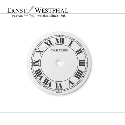 Original CARTIER Santos Zifferblatt 20370 312, rund 17,56 mm