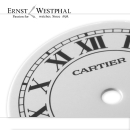 Original CARTIER Santos Zifferblatt 20370 312, rund 17,56 mm