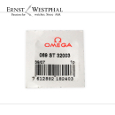Corona original Omega 4,00 x 2,0 mm, acero - 32003ST