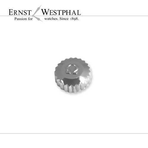 Couronne OMEGA originale 5,00 x 2,51 mm, acier