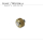 Corona pulsante originale Omega 3,70 x 2,20 mm, bicolore - 43272BC