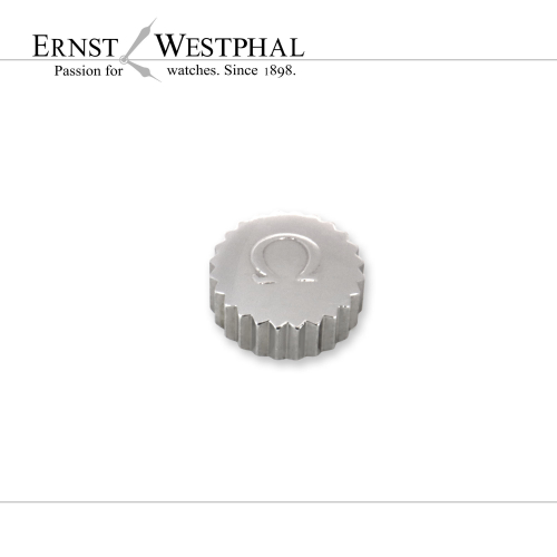 Original OMEGA crown 6.70 x 3.24 mm, steel