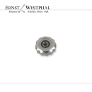 Original OMEGA crown 5.00 x 2.36 mm, steel