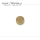 Corona OMEGA originale 4,00 x 2,63 mm, giallo