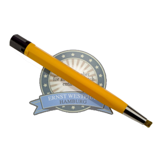 Stiftbürste mit Messingborsten zur Oberflächenbearbeitung und Entrosten