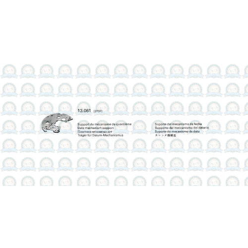 2737 Support de mecanisme de quantieme